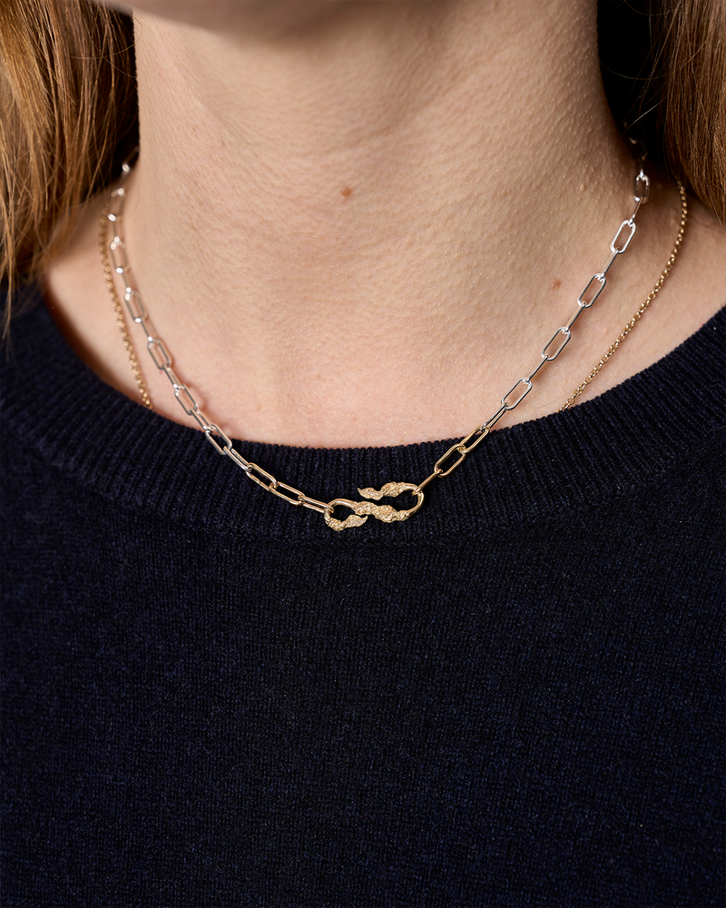 Alicia Hannah Naomi — 'Briar' Necklace in Gold and Silver