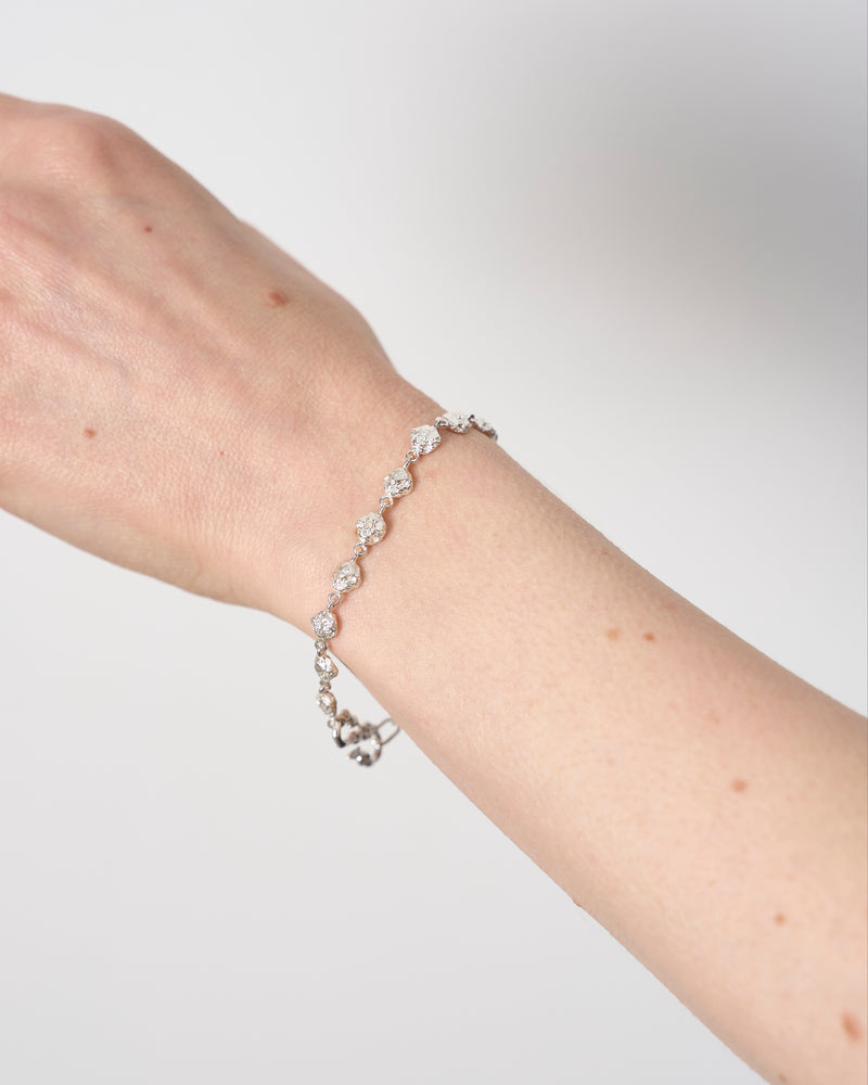 Alicia Hannah Naomi — 'Moraine' Bracelet in Silver