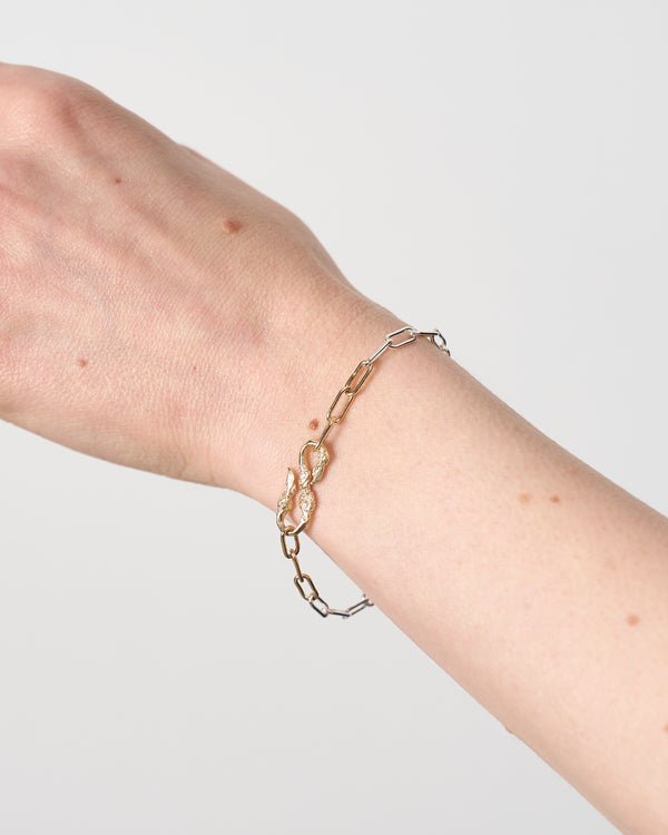 Alicia Hannah Naomi — 'Briar' Bracelet in Gold and Silver