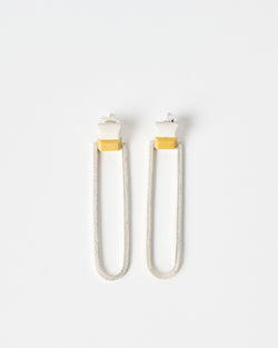 Lauren Trojkovic — 'Oval Splice' Earrings