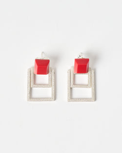 Lauren Trojkovic — 'Square Drop' Earrings