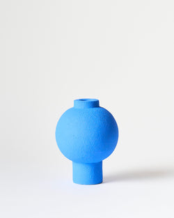 Clae Studio  — 'Moon' Sculptural Vessel in Klein Blue