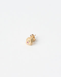Lauren Trojkovic — 'Crystalline IV' Stud in Gold with Sapphires