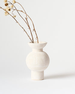 Clae Studio  — 'Heirloom' Vessel in Matte White
