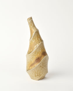 Terunobu Hirata — Bamboo Twist Faceted Vase