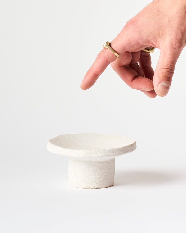 Clae Studio  — 'Miro' Dish in Matte White