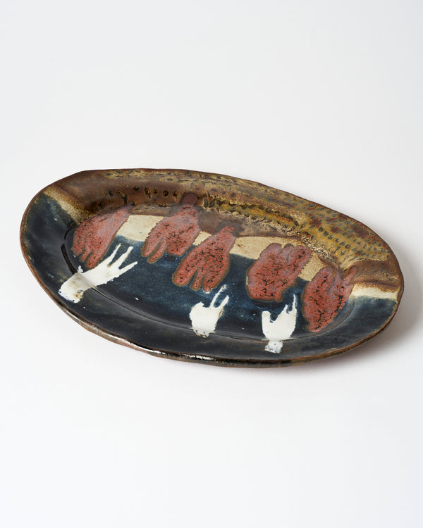 Issy Parker — 'Before The Night Is Over', Sculptural Ceramic Dish