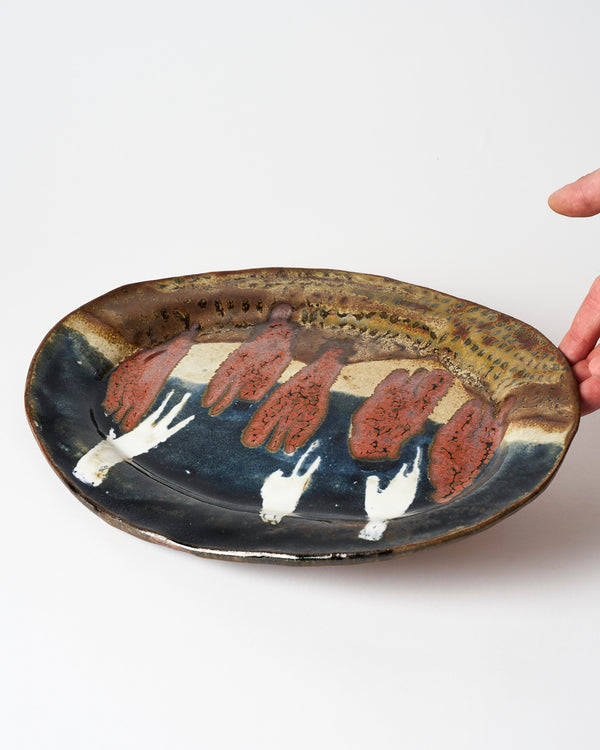 Issy Parker — 'Before The Night Is Over', Sculptural Ceramic Dish