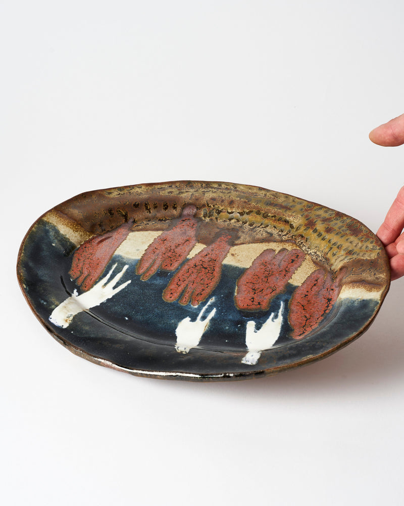 Issy Parker — 'Before The Night Is Over', Sculptural Ceramic Dish