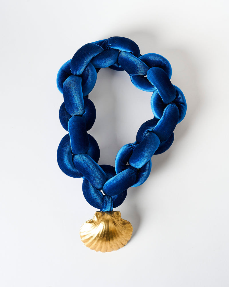Gabbee Stolp — 'Soft Chain with Soft Shell Charm' Necklace