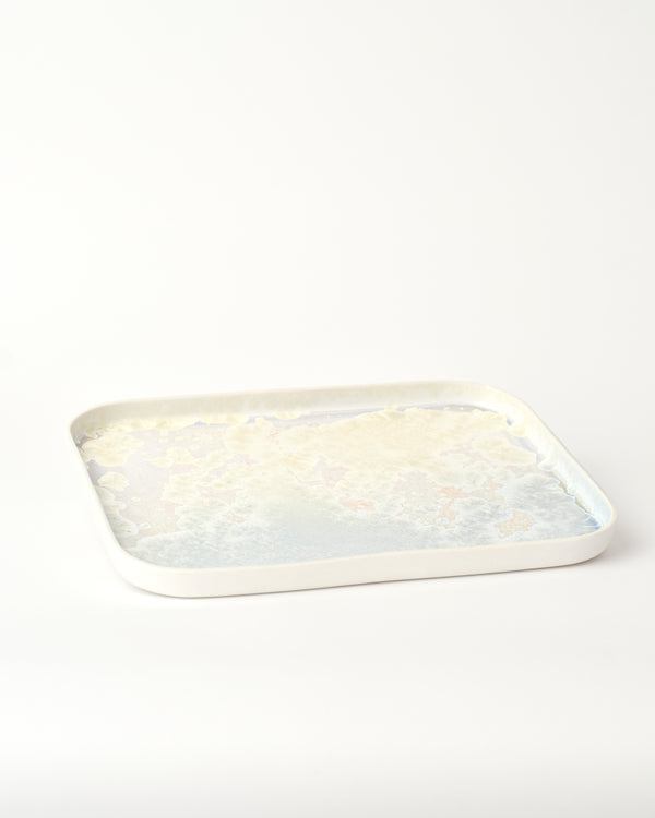 Ryan L Foote — Large Crystalline Platter, in Opal