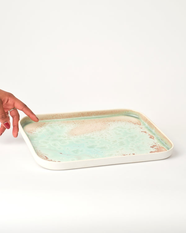 Ryan L Foote — Large Crystalline Platter, in Wattle