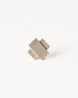 ZIPEI — 'Bandage' Pin in Silver