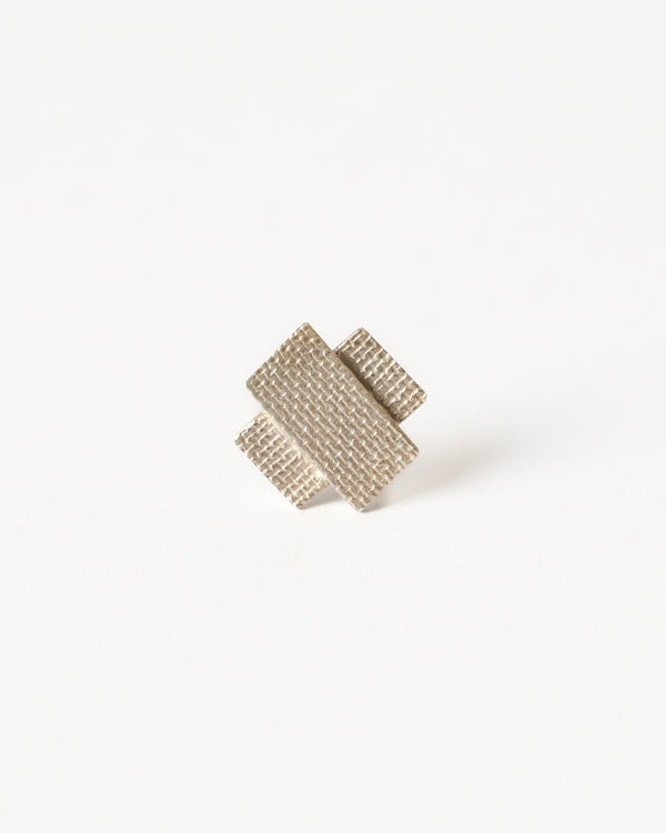 ZIPEI — 'Bandage' Pin in Silver