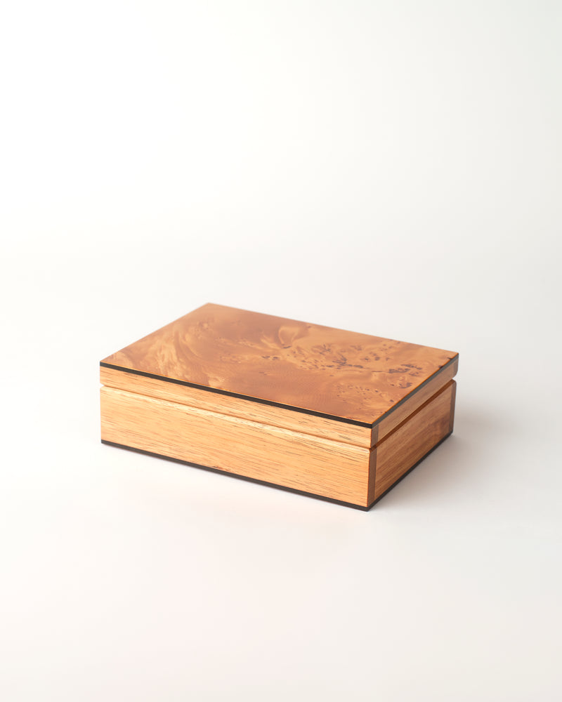 Anton Gerner — 'Small’ Wooden Box in Birdseye, Huon Pine