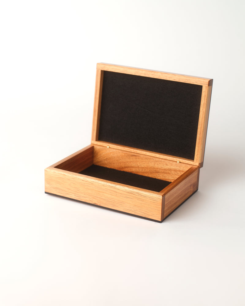 Anton Gerner — 'Small’ Wooden Box in Birdseye, Huon Pine