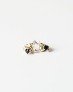Rascal Mueller — 'XL Space Junk' Earrings with Sapphire
