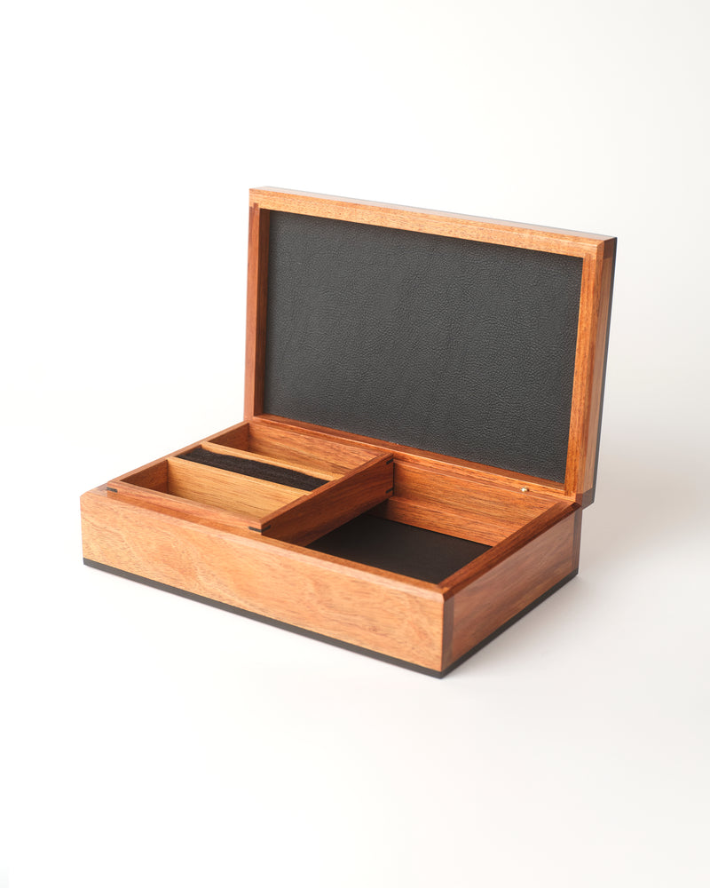 Anton Gerner — 'Boxiliary’ Box with Insert Tray in Sassafras