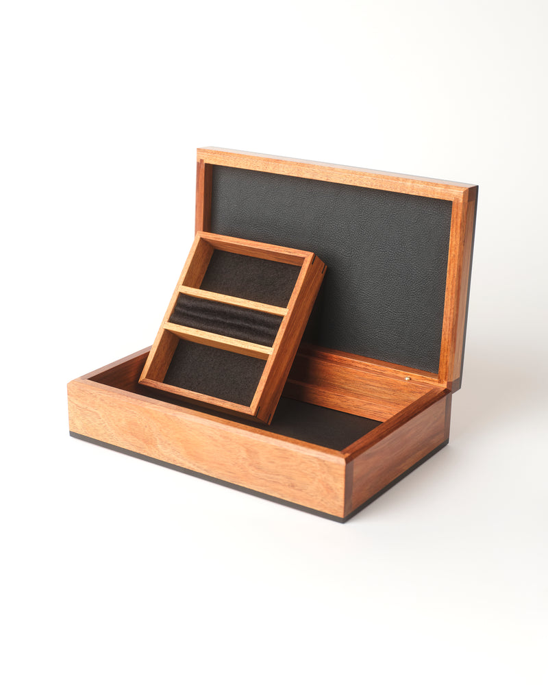 Anton Gerner — 'Boxiliary’ Box with Insert Tray in Sassafras