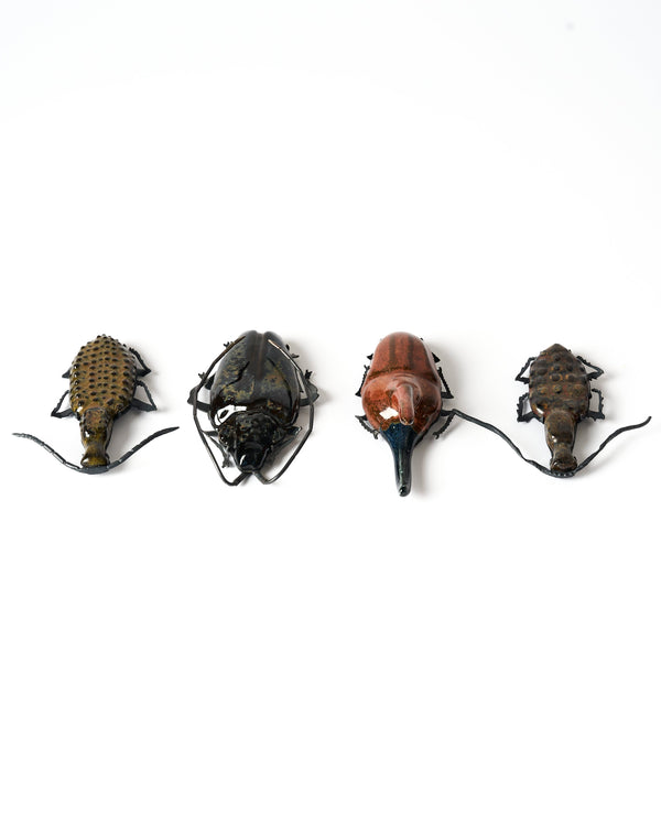 Samantha Dennis – 'Coleoptera' Series Brooch (Dark Longhorn), 2023