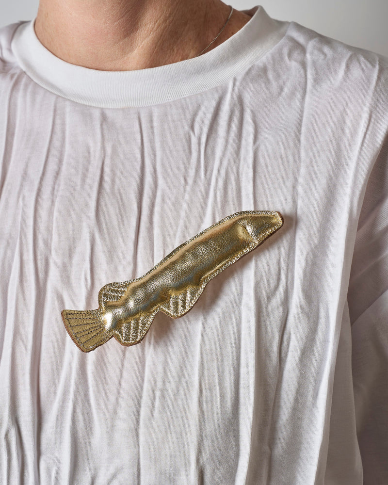 Gabbee Stolp — 'Golden Galaxias' Brooch