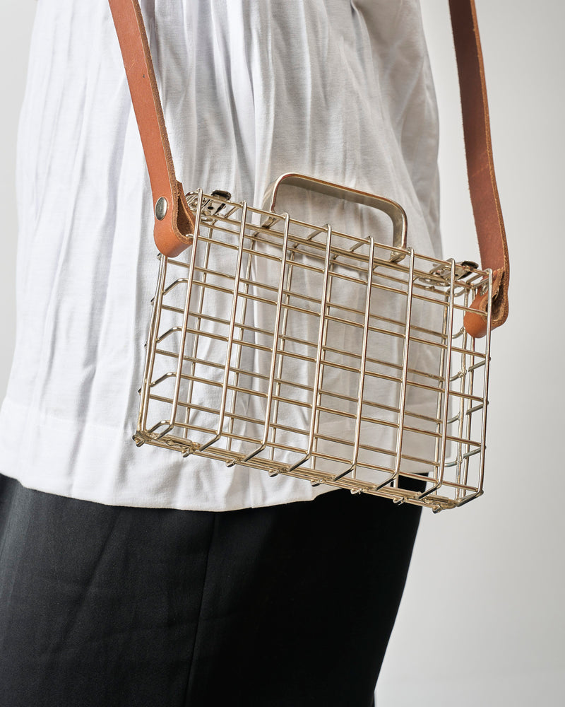 Ash Allen – 'Small Brief' Handbag with Leather Strap