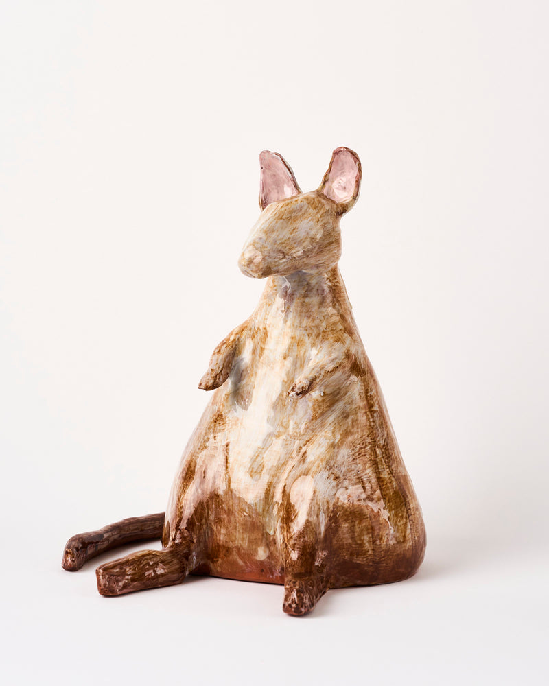 Raphy — 'Wallaby' Sculptural Ceramic, 2025