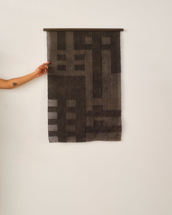 Emma Shepherd — 'Grid I' Woven Textile, 2024