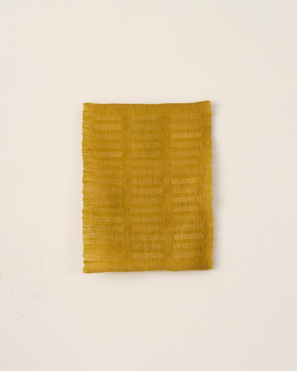 Emma Shepherd — 'Gold' Woven Textile, 2024