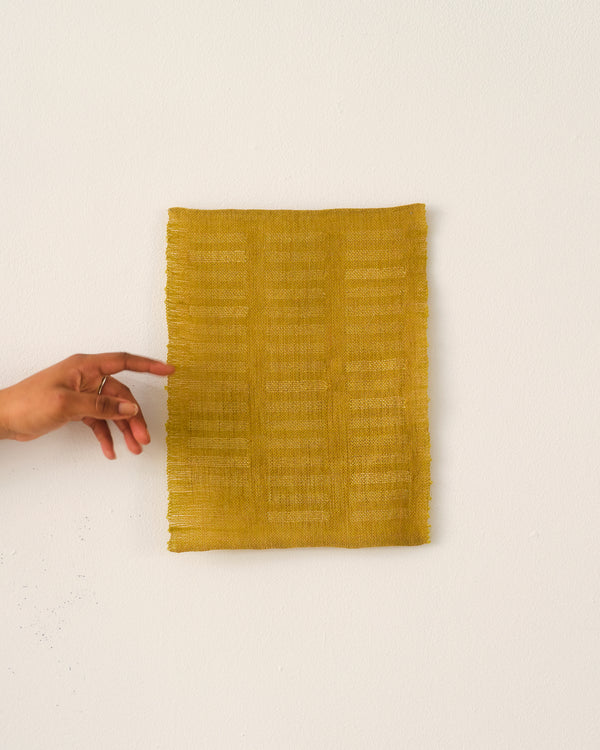 Emma Shepherd — 'Gold' Woven Textile, 2024