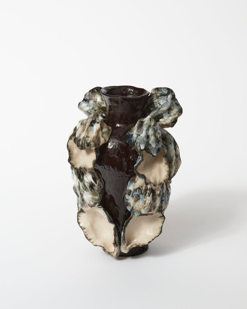 Claybia – 'grOWLer #1' Sculptural Vase, 2023 (Commission)