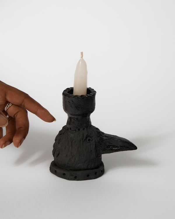 Claybia – 'Rave On' Candle Holder, 2023 (Commission)