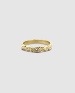 Laura Deakin — 'A Forest Path Ring' in Gold and Diamond