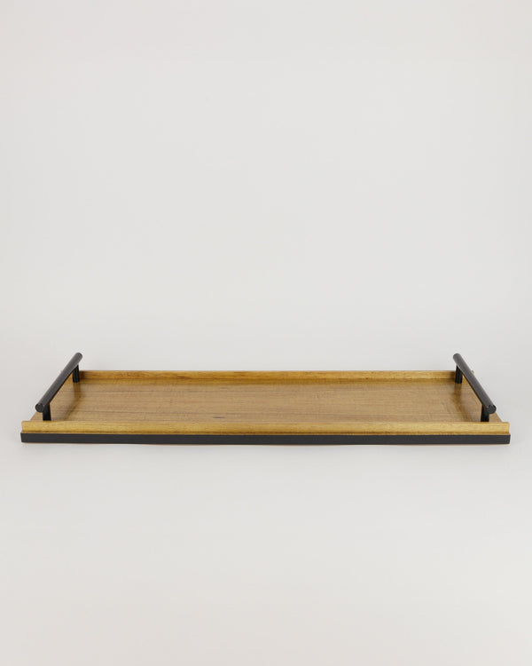 Anton Gerner — 'STRAY'  Tray in Blackwood Fiddleback