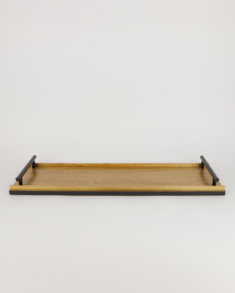 Anton Gerner — 'STRAY'  Tray in Blackwood Fiddleback