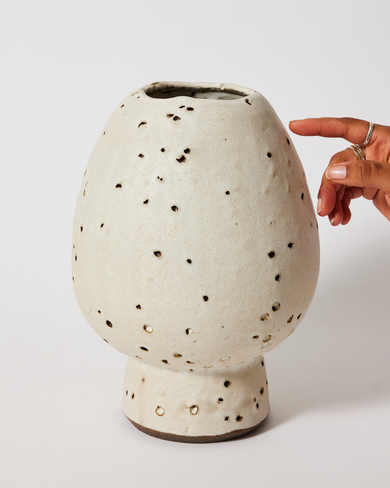 Sharon Alpren — Crater Vase in Bone I