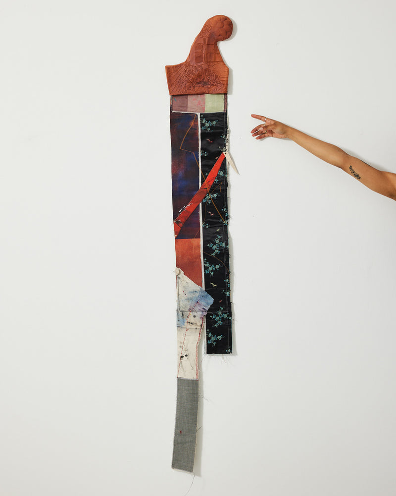 Remy Faint – 'Inscribed Finial with Banner' Series I-V (artefact), 2023