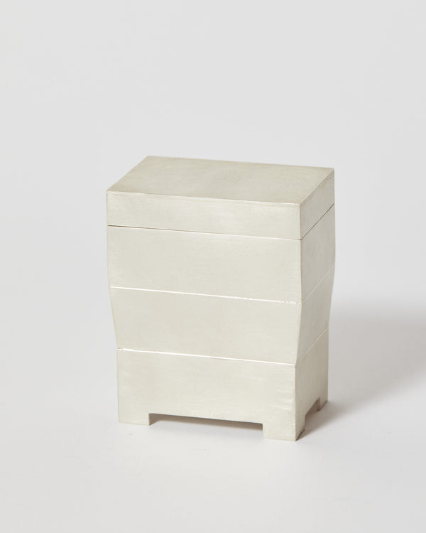 Kenny Yong-soo Son – Irregular Stackable Rectangular Silver Box, 2023