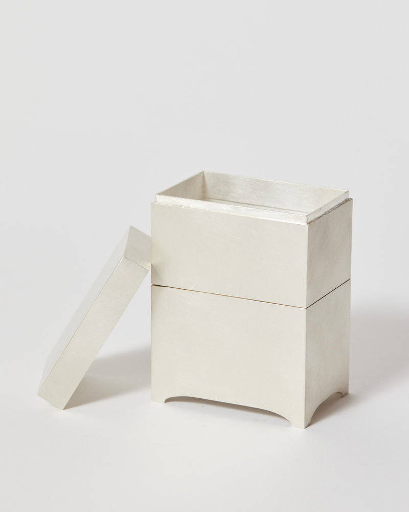 Kenny Yong-soo Son – Stackable Rectangular Silver Box, 2023