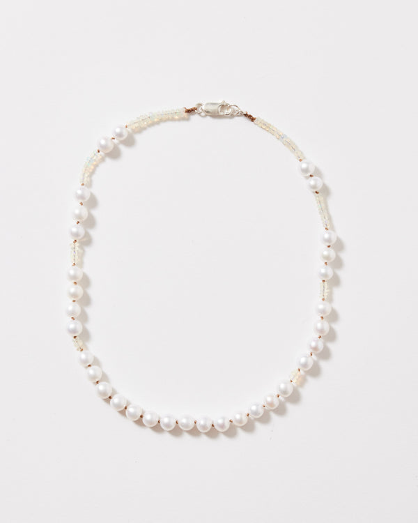 Taë Schmeisser —  'Siren' Pearl & Opal Necklace