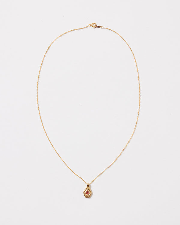 Tara Lofhelm — 'Sapphire Realm' Necklace in 14ct Gold
