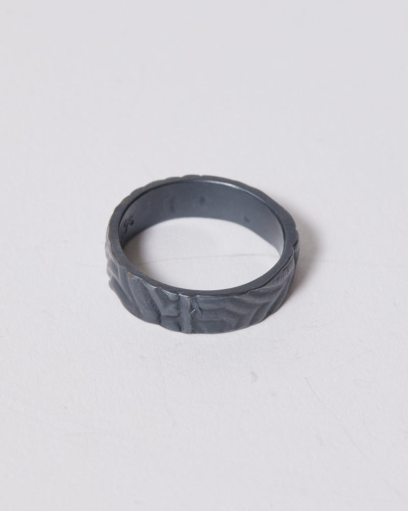 Tara Lofhelm — 'Realm' Ring in Oxidised Silver