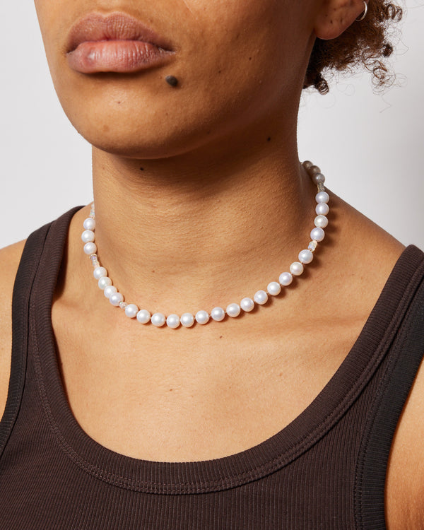 Taë Schmeisser —  'Siren' Pearl & Opal Necklace
