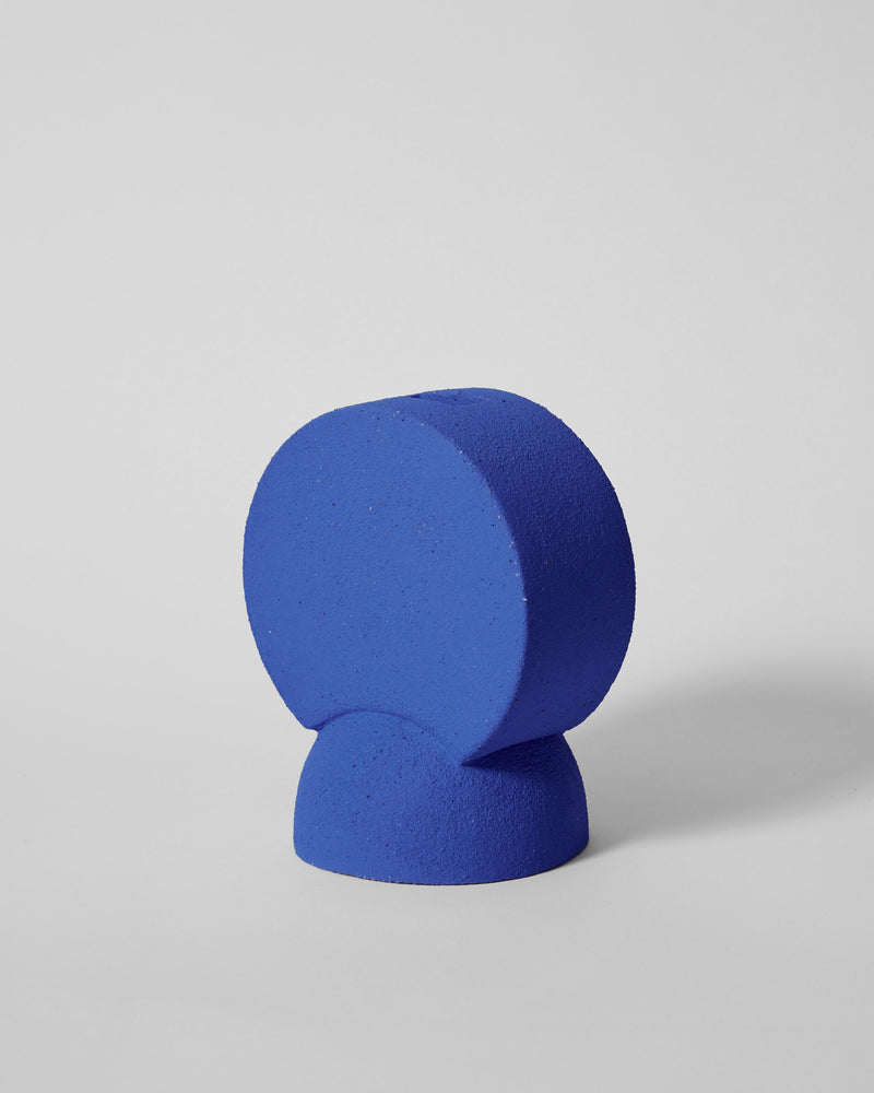 Clae Studio  — 'Hold' Sculptural Vessel in Klein Blue