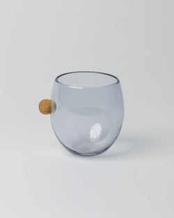 Katie-Ann Houghton – Handblown 'Halo' Whisky Glass in Blue