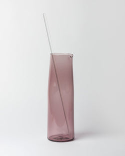 Katie-Ann Houghton — Hand Blown Aubergine 'Best Squeeze' Glass Carafe