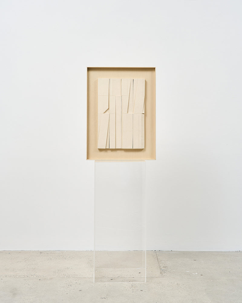 Bruce Rowe — 'November 5', Ceramic Relief, 2025