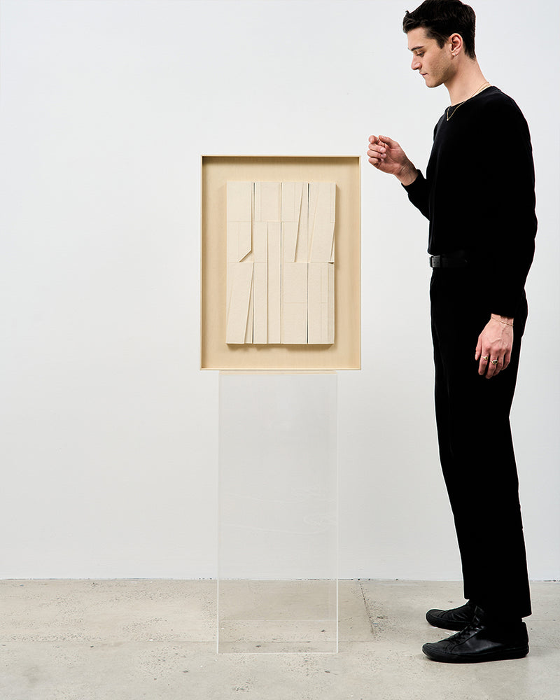Bruce Rowe — 'November 5', Ceramic Relief, 2025