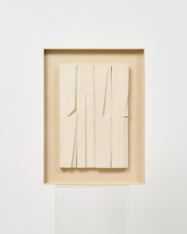 Bruce Rowe — 'November 5', Ceramic Relief, 2025