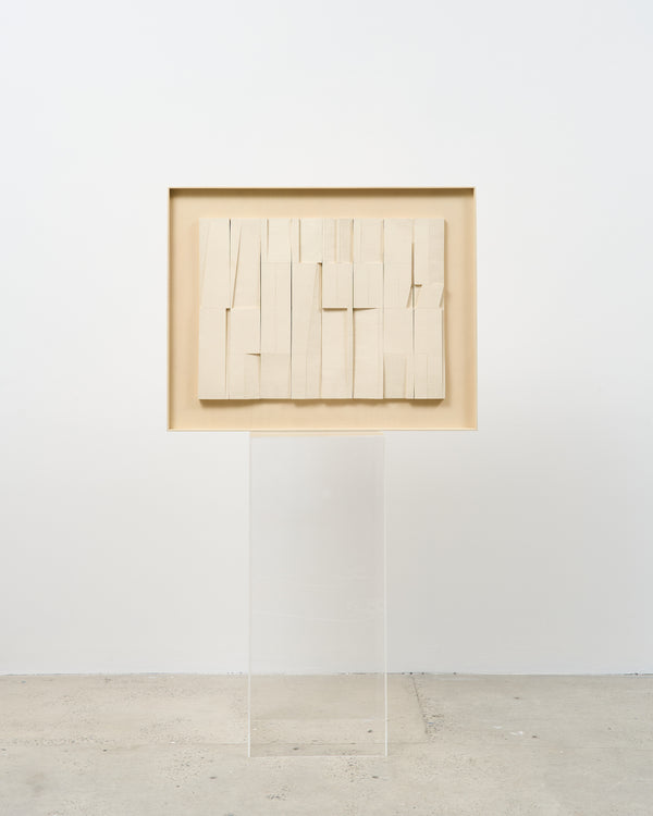 Bruce Rowe — 'November 4', Ceramic Relief, 2025